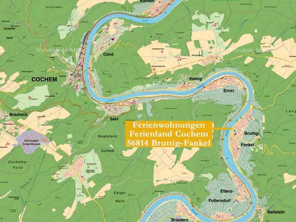 Ferienwohnungen Ferienland Cochem 브루티크판켈 외부 사진